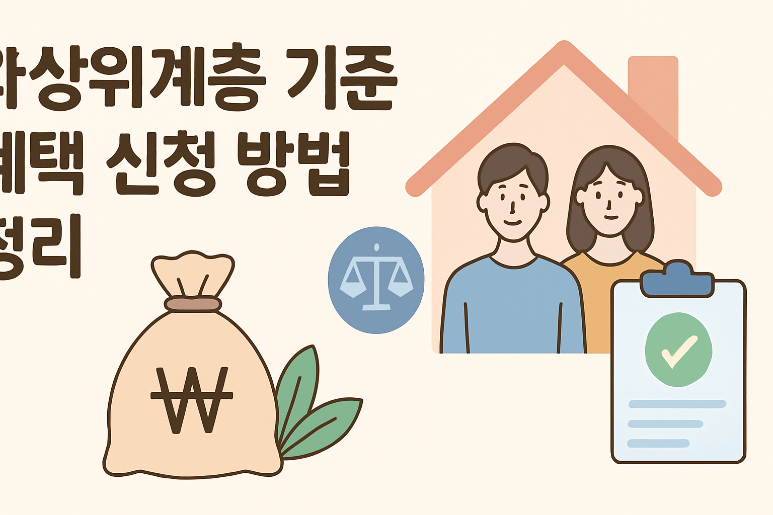 차상위계층 기준 혜택 신청 방법 정리