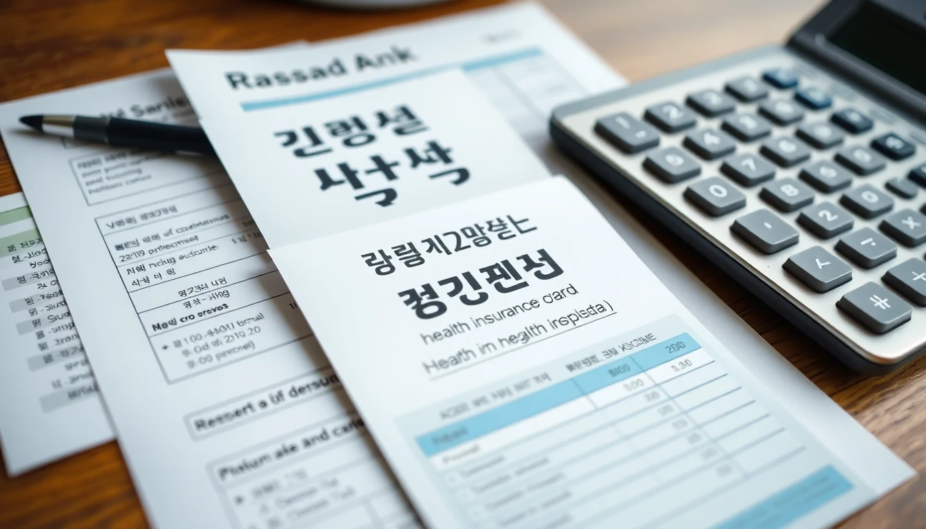 2025년 4인가족 기준중위소득과 건강보험료 계산 완벽 가이드