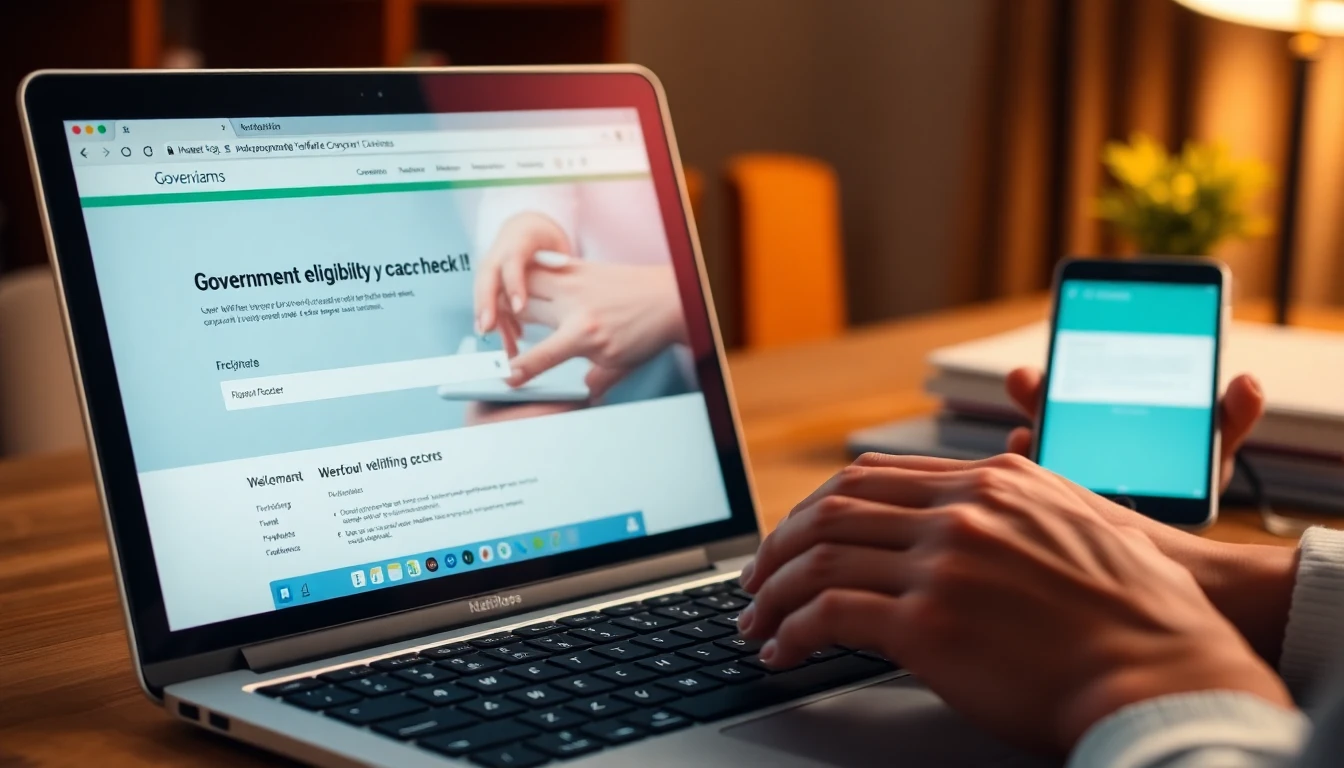 복지수급 자격 온라인 자가진단 방법 2026