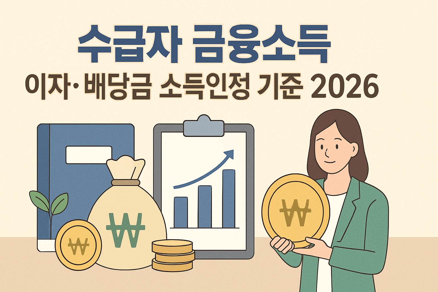 수급자 금융소득 이자배당금 소득인정 기준 2026